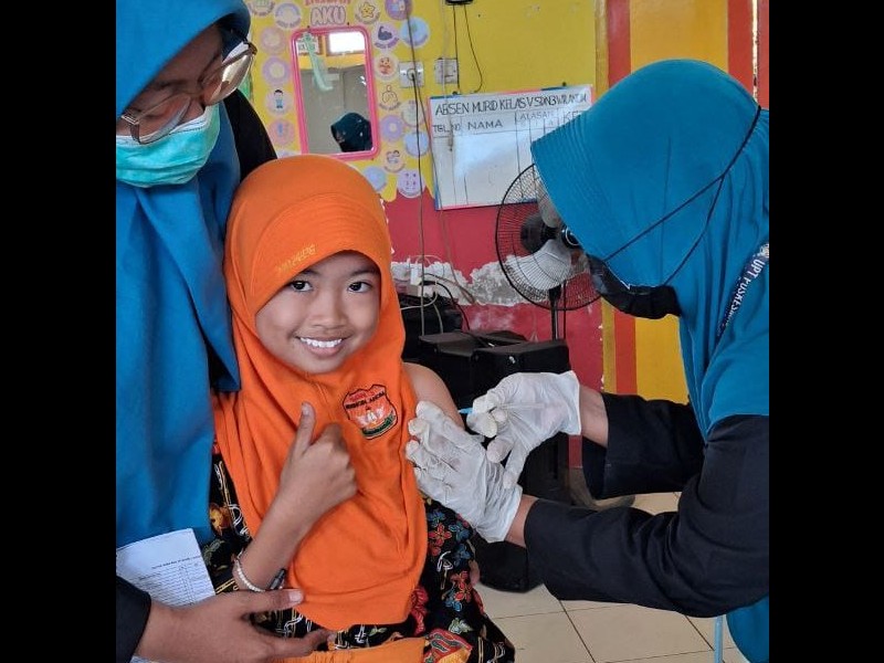 KEGIATAN BIAS (Bulan Imunisasi Anak Sekolah)
